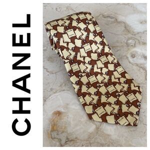 Chanel 100% Silk Tie